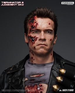 【Pre-order】Queen Studios – T-800 Battle Damaged (Mechanical) Life-Size Bust