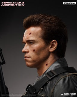 【Pre-order】Queen Studios – T-800 Battle Damaged (Mechanical) Life-Size Bust