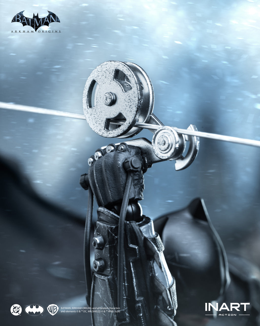 INART Action – Batman: Arkham Origins –  Batman (Battle Damaged Version) 1/12 Action Figure