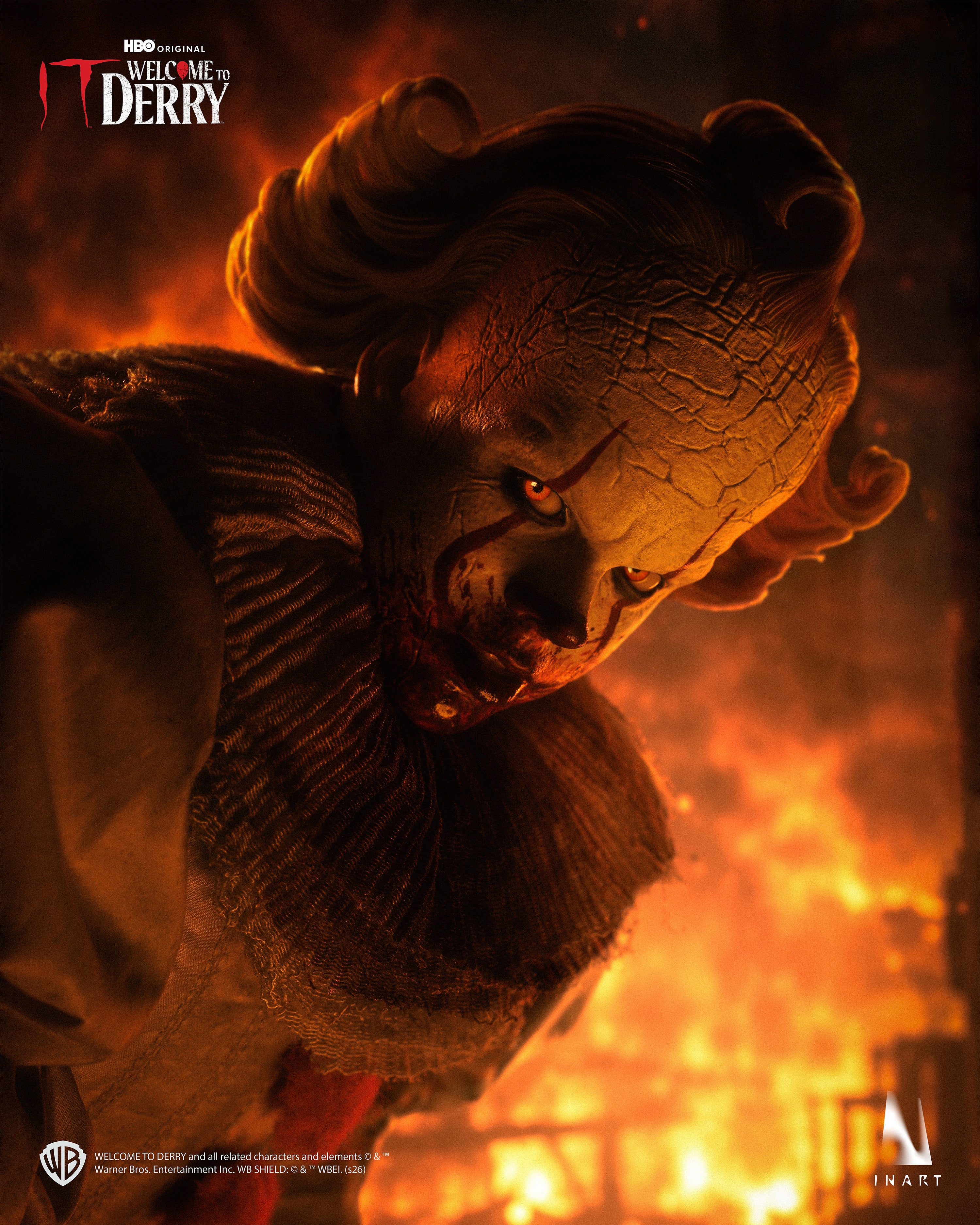 INART - IT: Welcome to Derry Season 1 - Pennywise 1/6 Collectible Figure