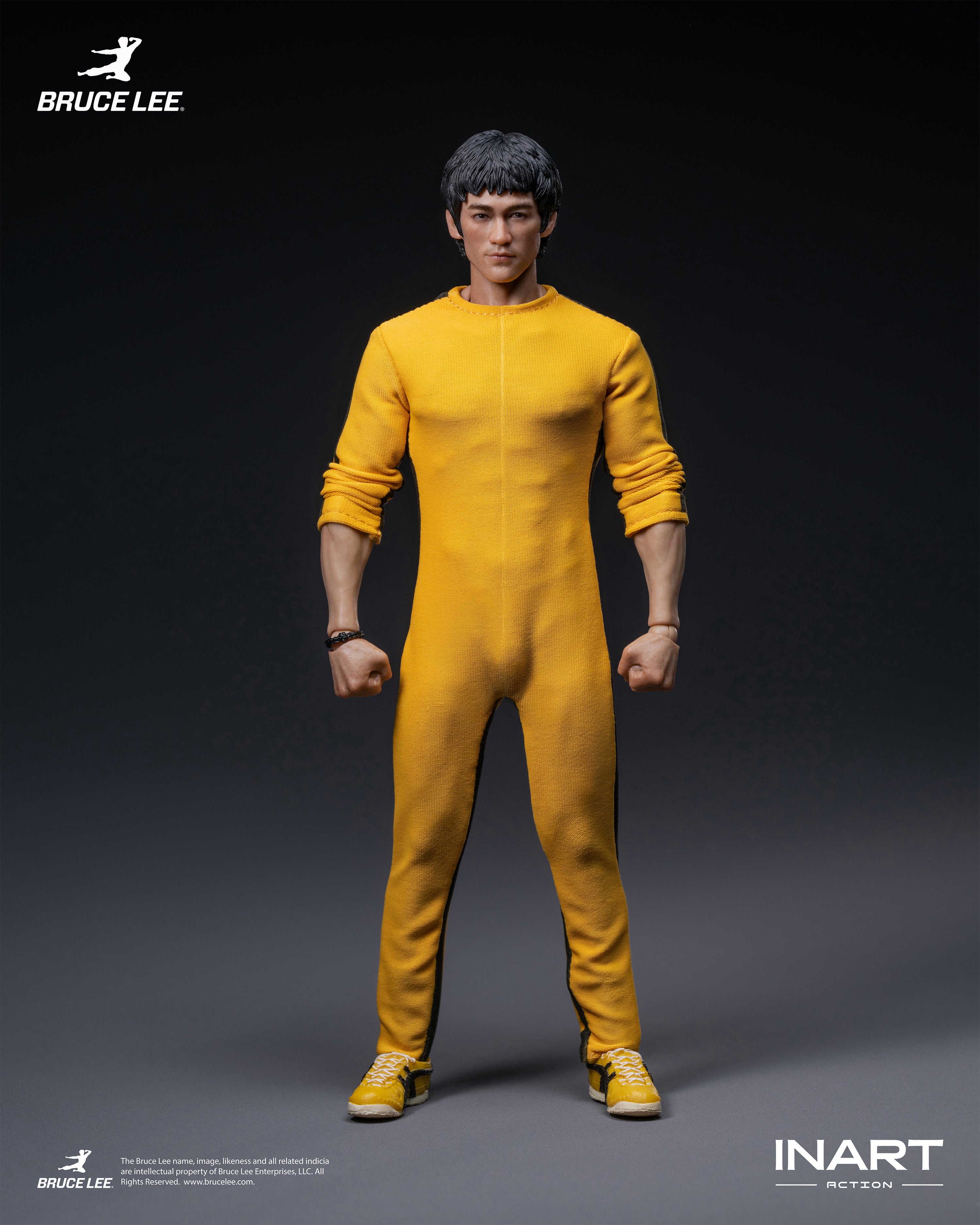 INART Action - Bruce Lee (Yellow Jumpsuit) 1/12 Action Figure