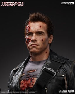 【Pre-order】Queen Studios – T-800 Battle Damaged (Mechanical) Life-Size Bust