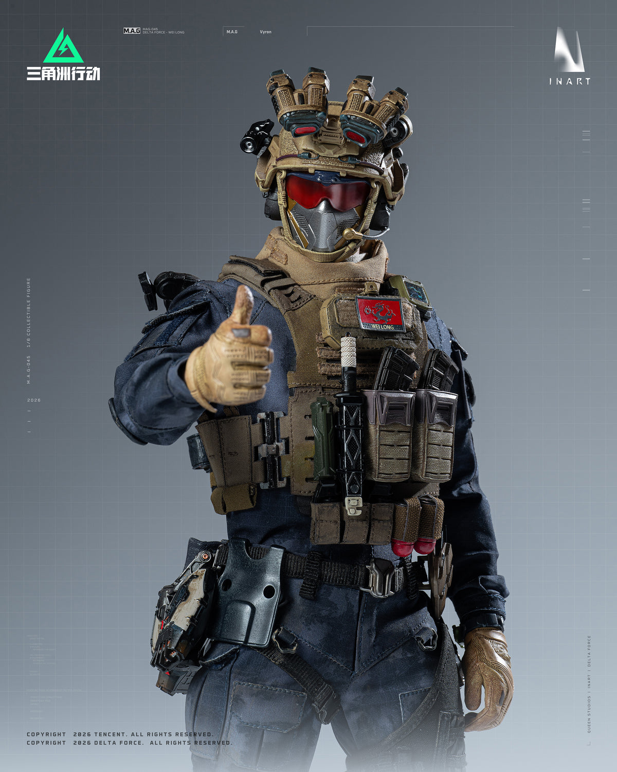INART - Delta Force - Vyron 1/6 Collectible Figure