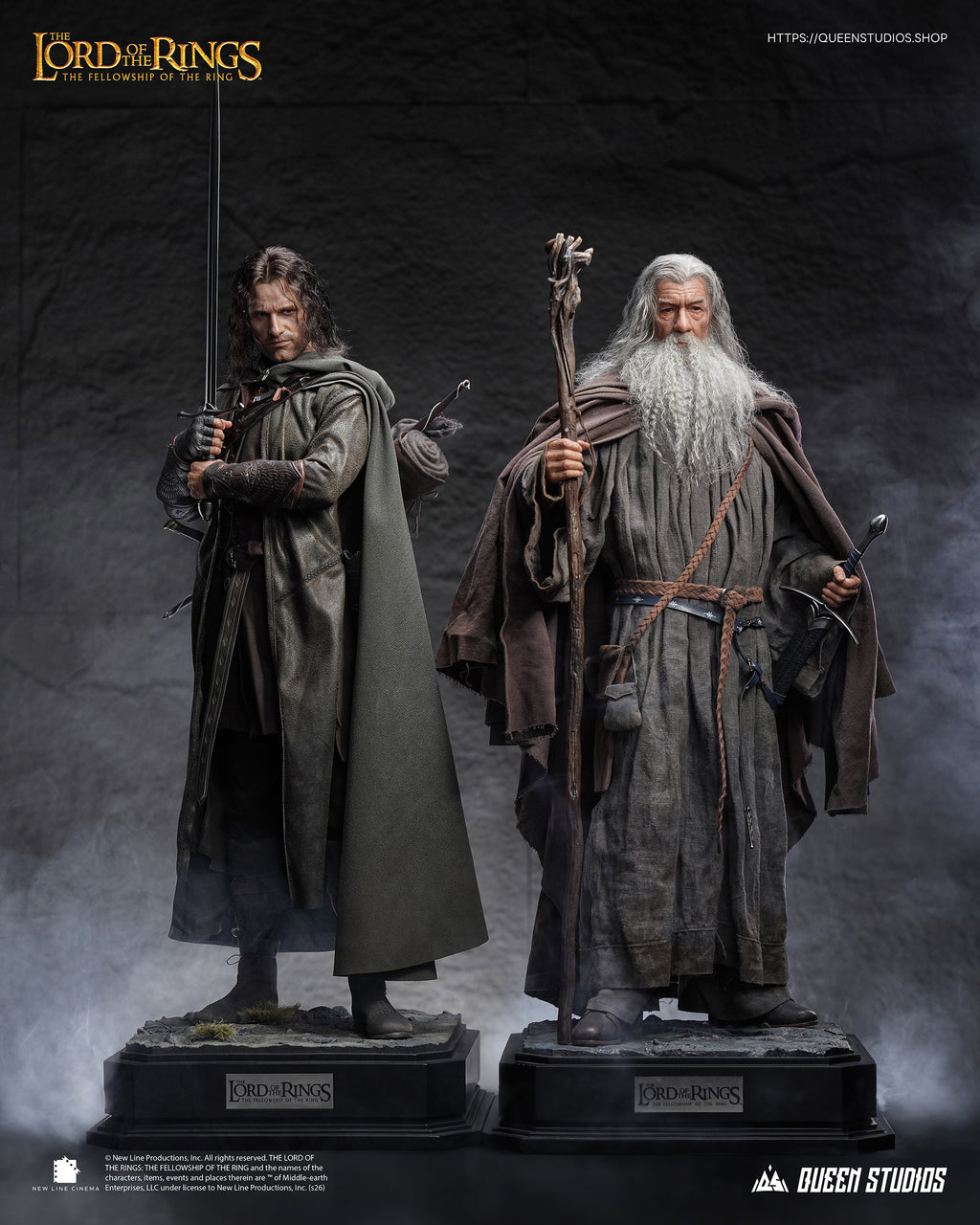 [Pre-Order Notification] Queen Studios – The Lord of the Rings: The Fellowship of the Ring Gandalf 1/3 Scale Statue