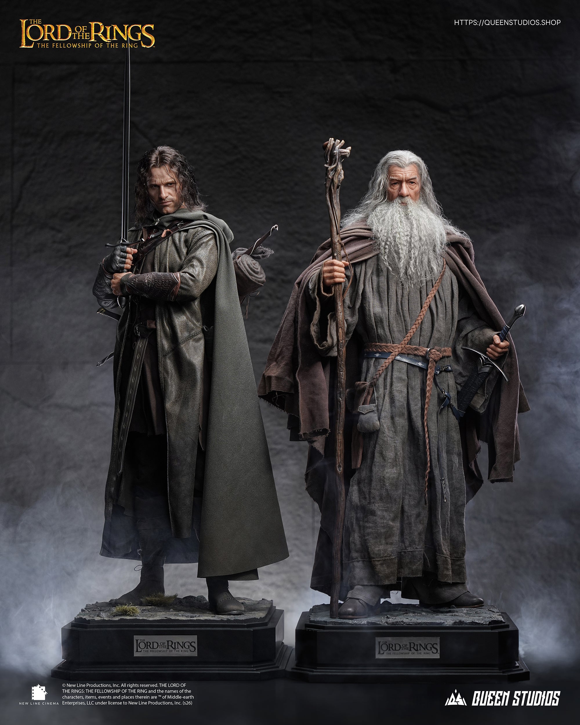 [Pre-Order Notification] Queen Studios – The Lord of the Rings: The Fellowship of the Ring Gandalf 1/3 Scale Statue
