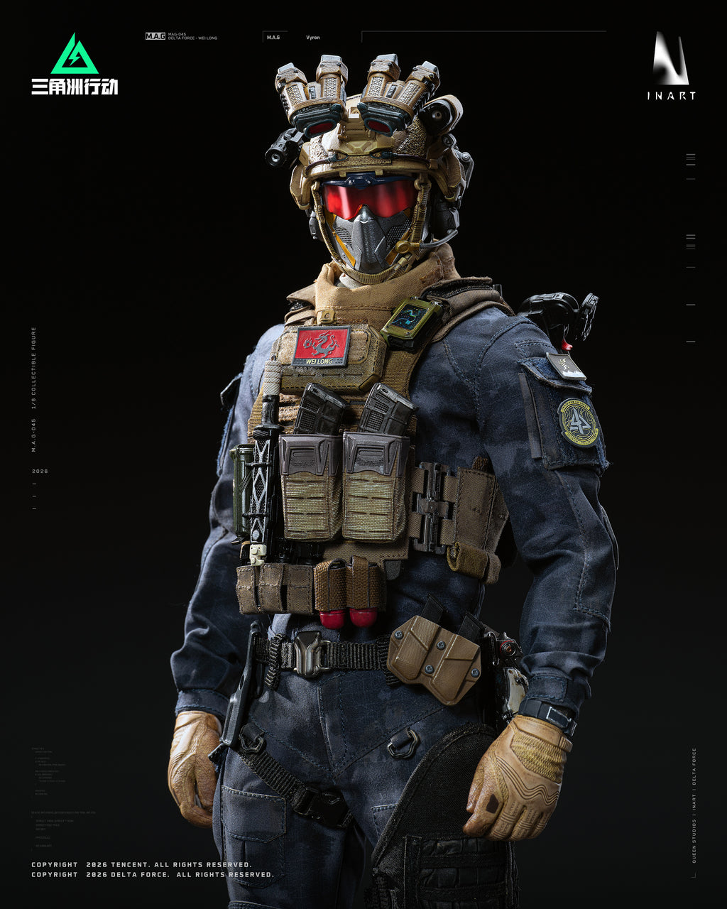 INART - Delta Force - Vyron 1/6 Collectible Figure