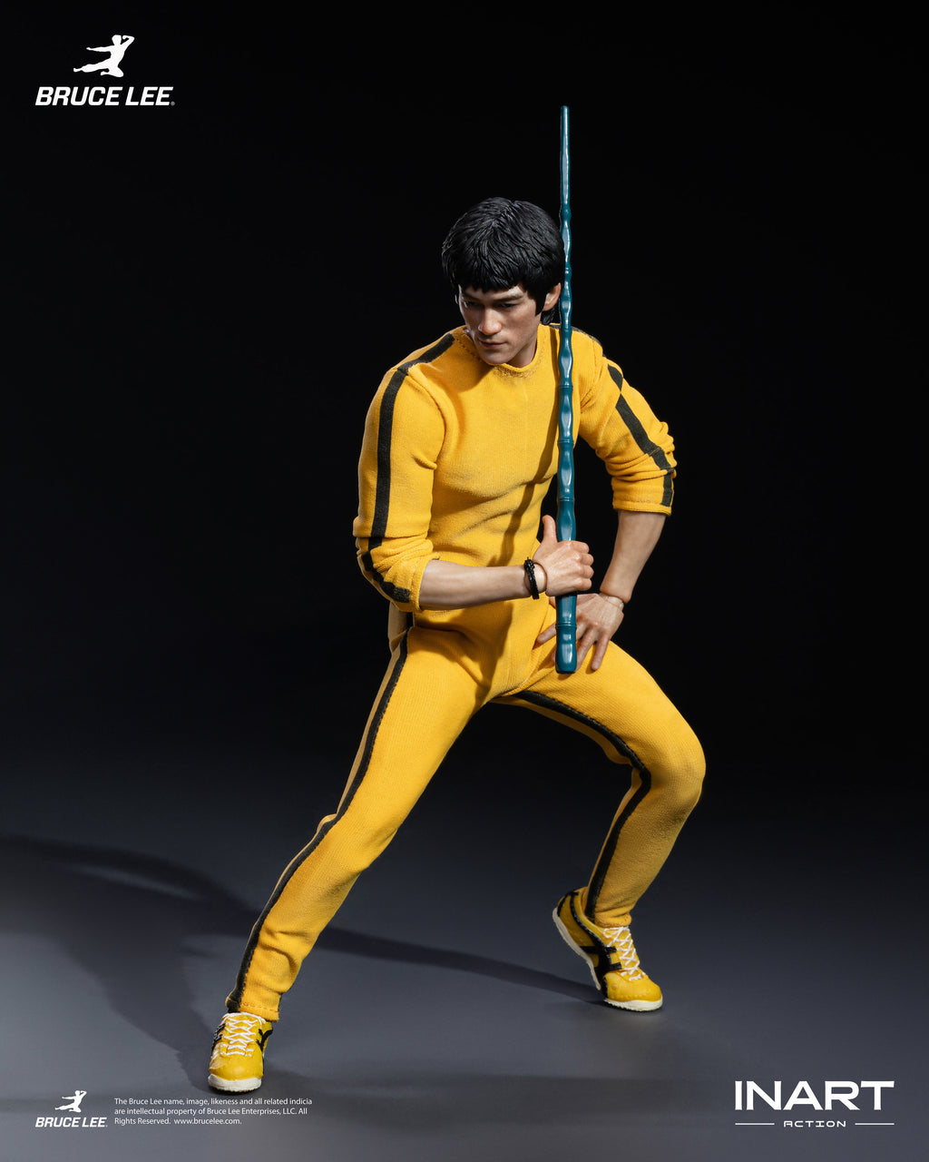 INART Action - Bruce Lee (Yellow Jumpsuit) 1/12 Action Figure