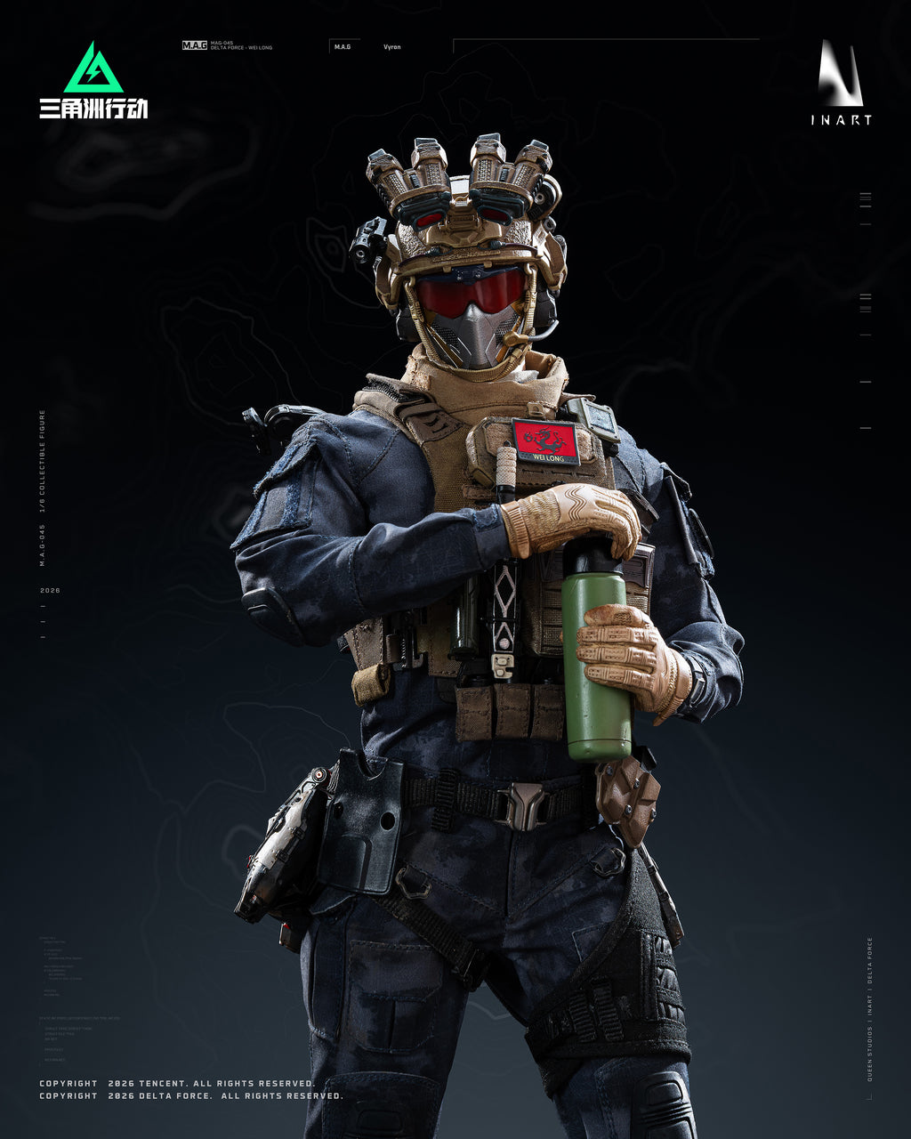 INART - Delta Force - Vyron 1/6 Collectible Figure