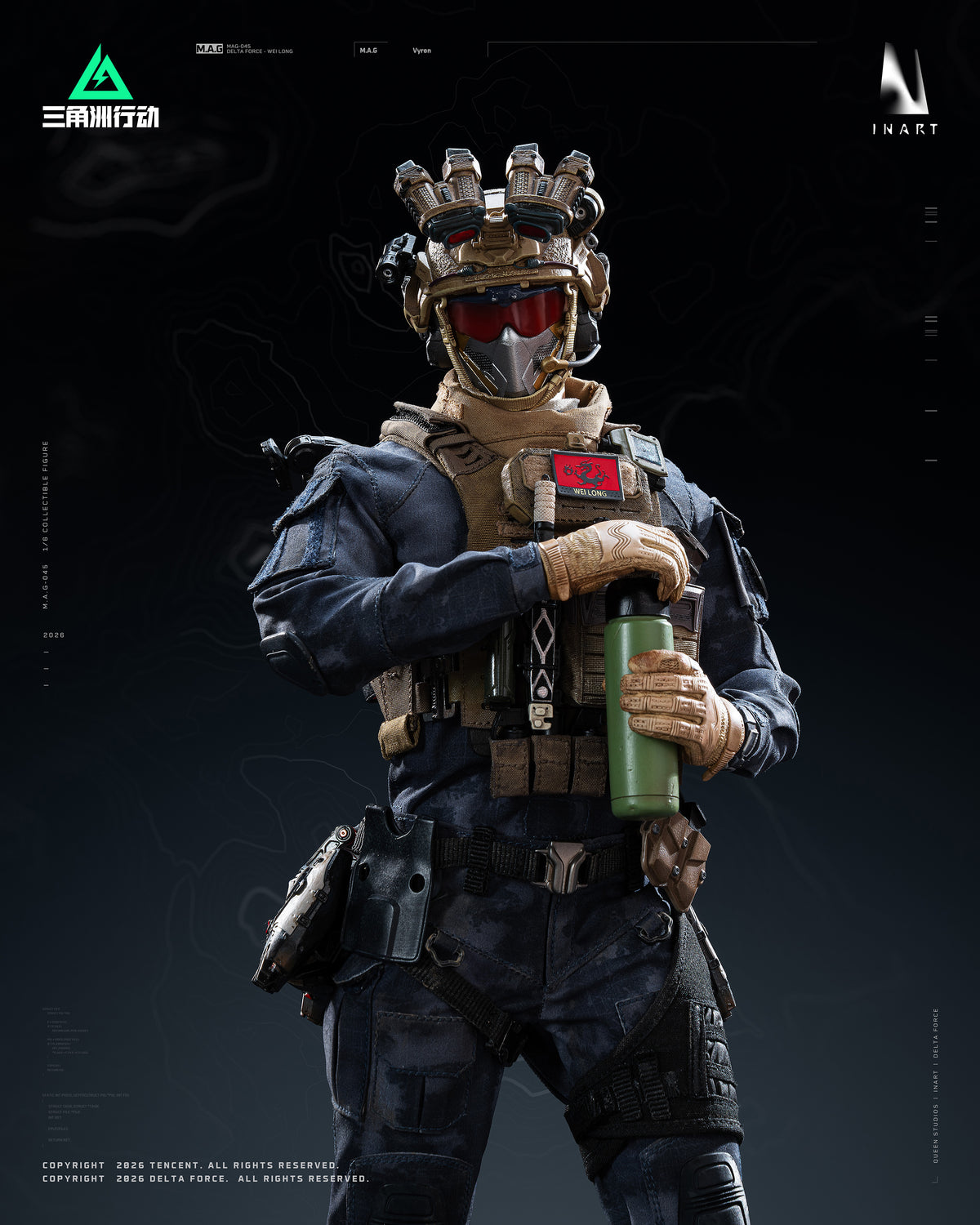 INART - Delta Force - Vyron 1/6 Collectible Figure
