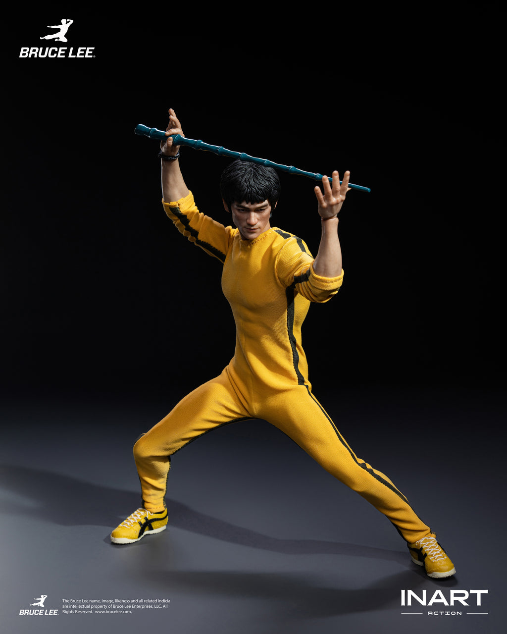 INART Action - Bruce Lee (Yellow Jumpsuit) 1/12 Action Figure