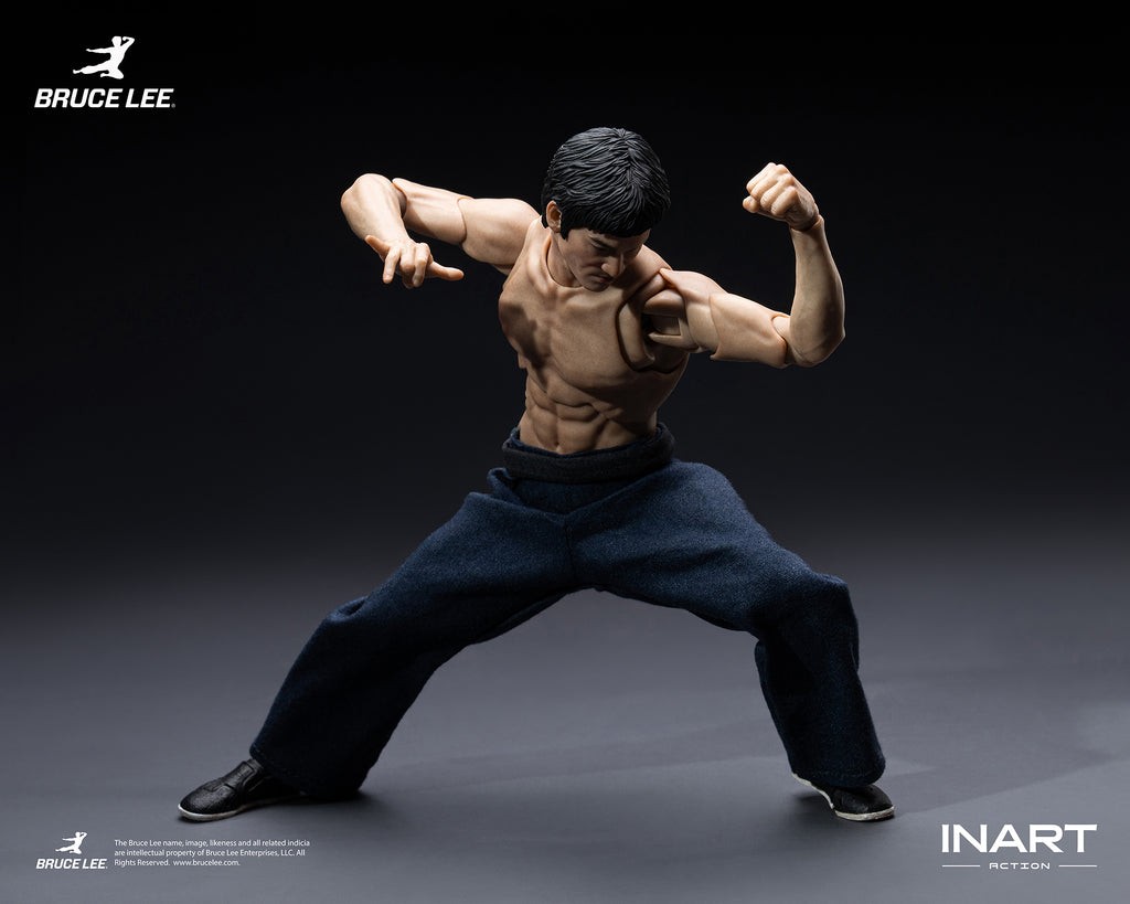 INART Action - Bruce Lee (Kung Fu Outfit) 1/12 Action Figure