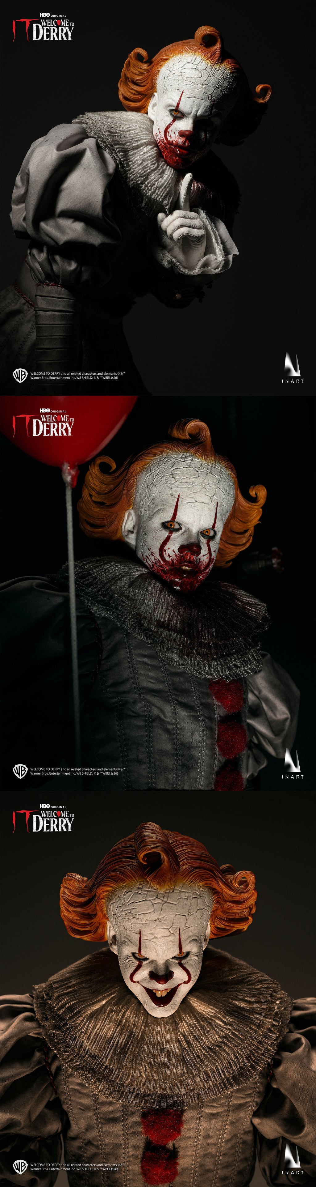 INART - IT: Welcome to Derry Season 1 - Pennywise 1/6 Collectible Figure