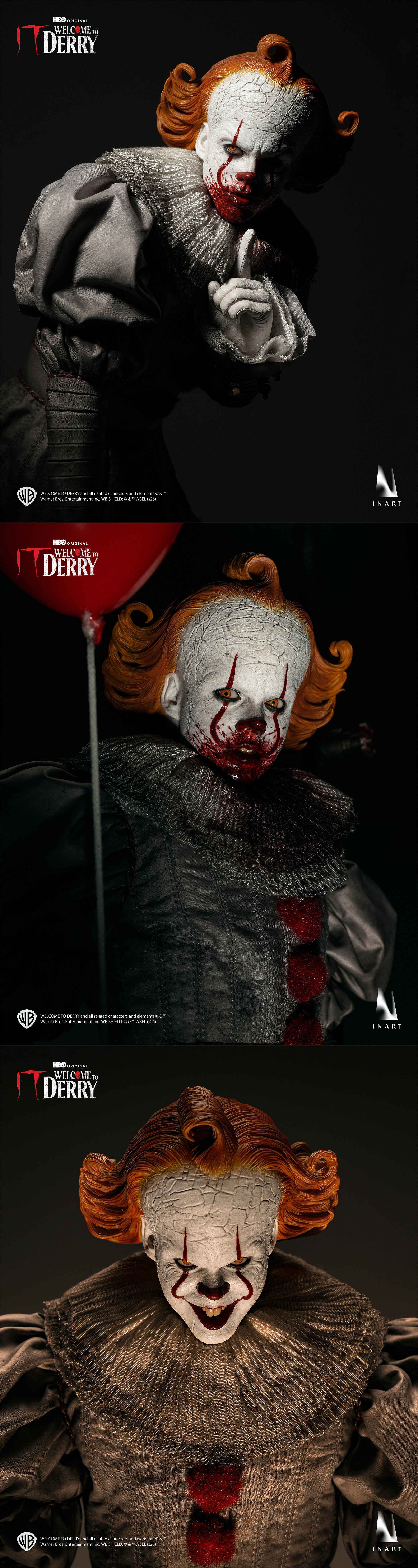INART - IT: Welcome to Derry Season 1 - Pennywise 1/6 Collectible Figure