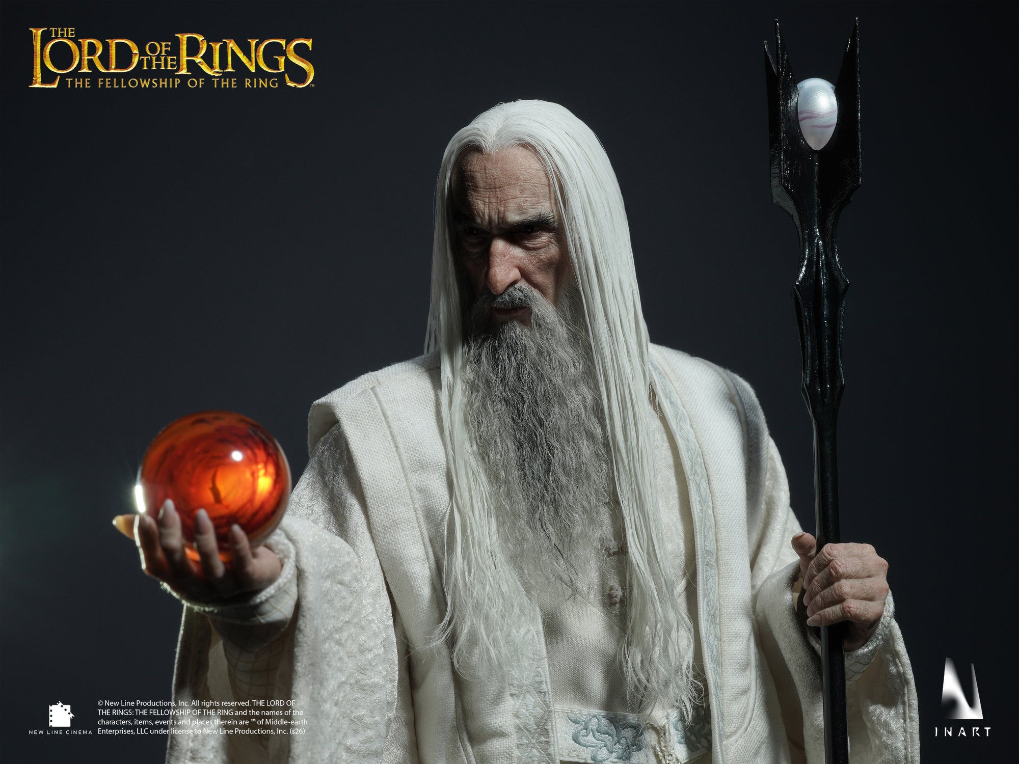 INART — The Lord of the Rings: The Fellowship of the Ring — Saruman 1/6 Collectible Figure
