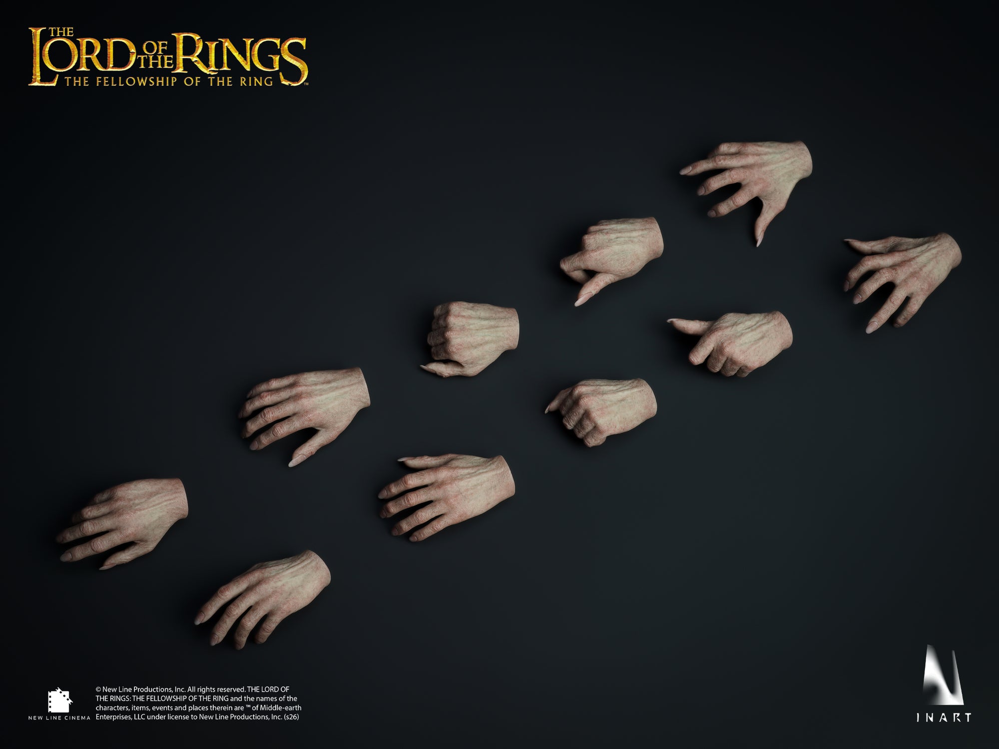INART — The Lord of the Rings: The Fellowship of the Ring — Saruman 1/6 Collectible Figure