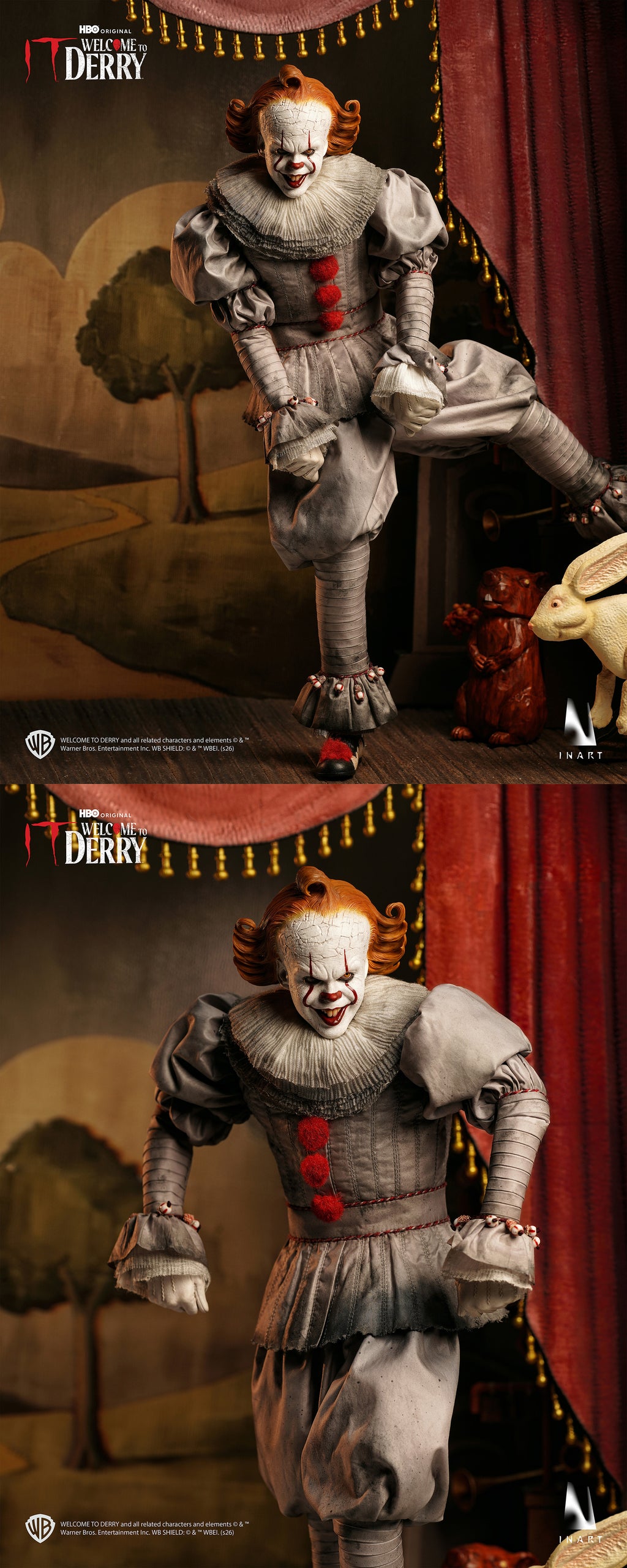 INART - IT: Welcome to Derry Season 1 - Pennywise 1/6 Collectible Figure