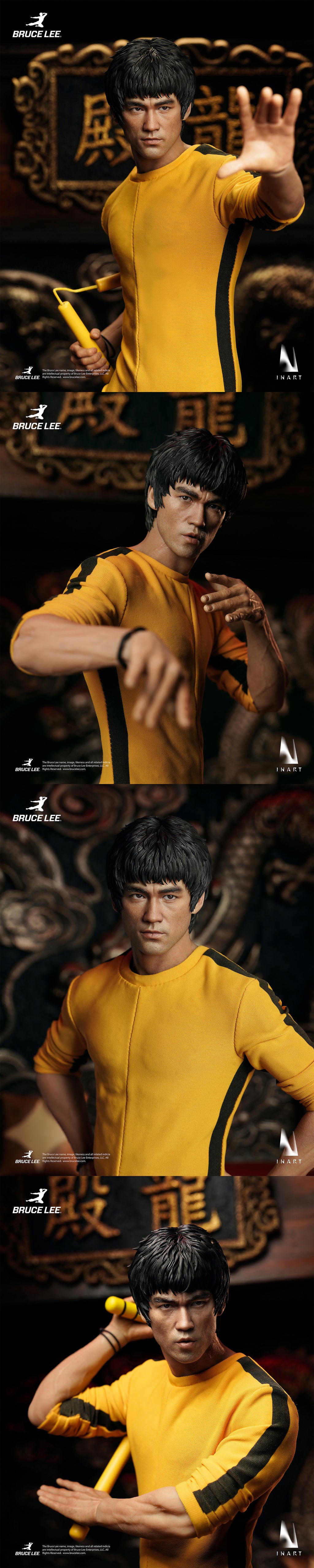 INART - Bruce Lee (Yellow Jumpsuit) 1/6 Collectible Figure