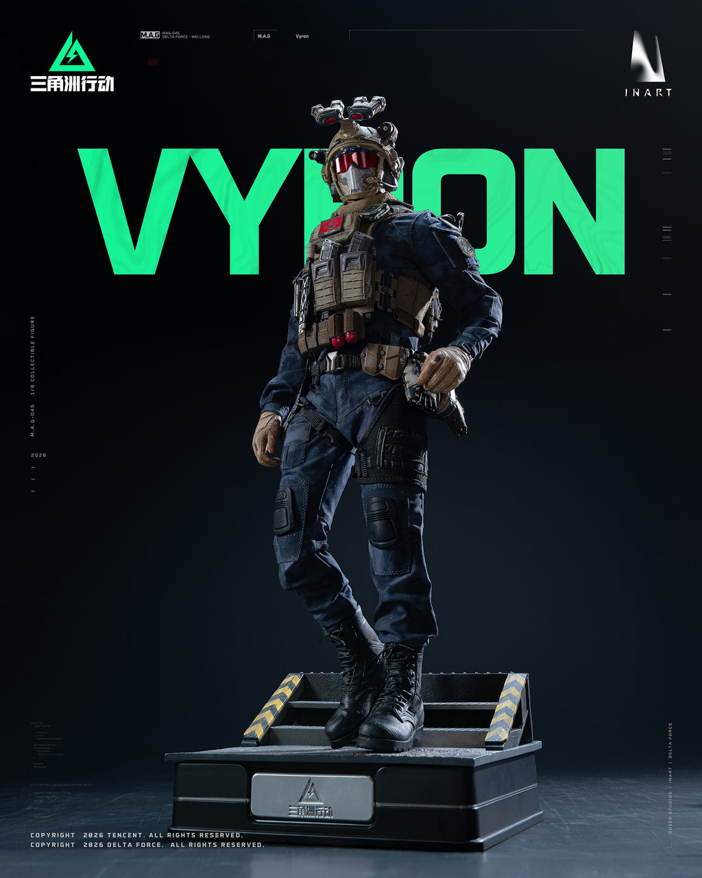 INART - Delta Force - Vyron 1/6 Collectible Figure