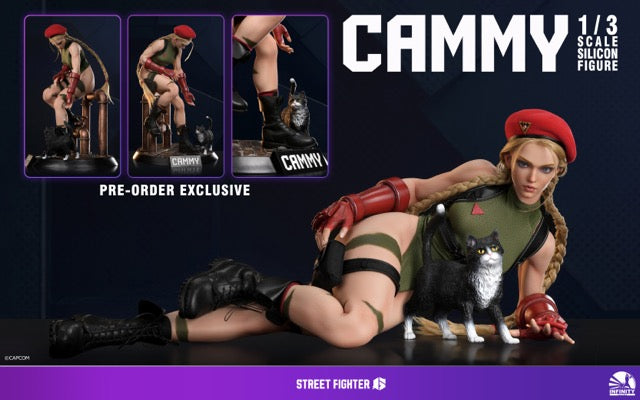 EARLY BIRD Pre-Order Infinity Studio Street Fighter 6 1/ 3 Cammy Silicon Action Figure