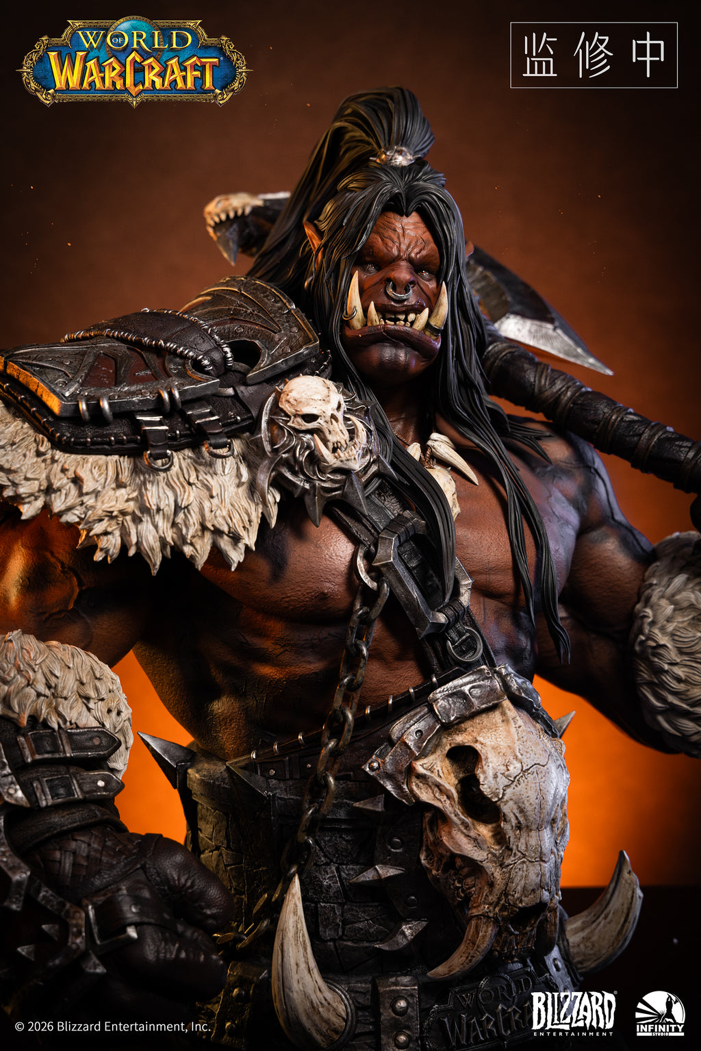 Early Bird Infinity Studio X Blizzard Entertainment <World of Warcraft> Grommash Hellscream 1/ 3 Bust