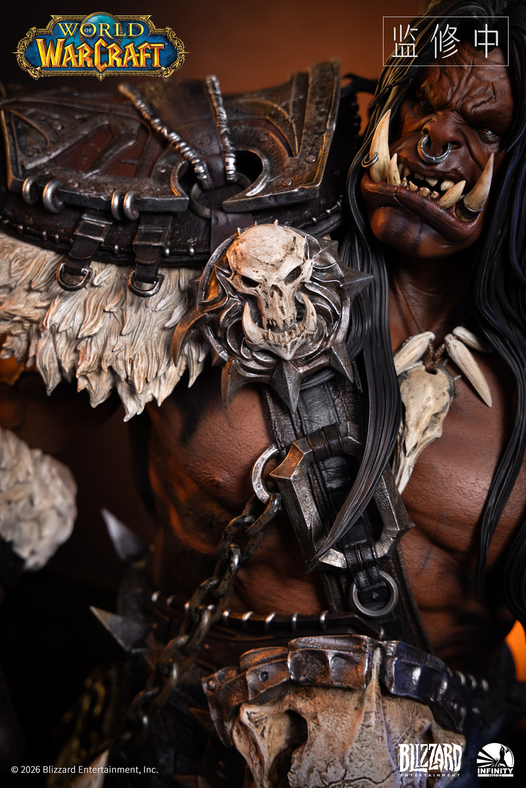 Early Bird Infinity Studio X Blizzard Entertainment <World of Warcraft> Grommash Hellscream 1/ 3 Bust
