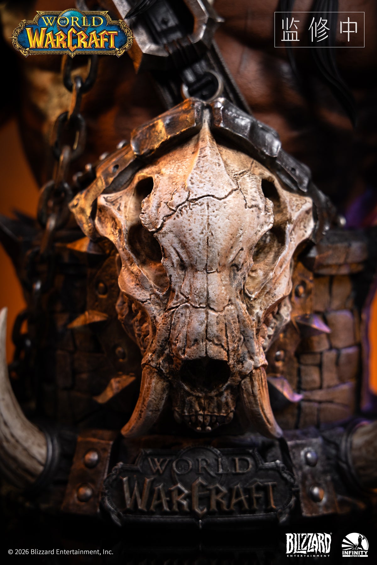 Early Bird Infinity Studio X Blizzard Entertainment <World of Warcraft> Grommash Hellscream 1/ 3 Bust