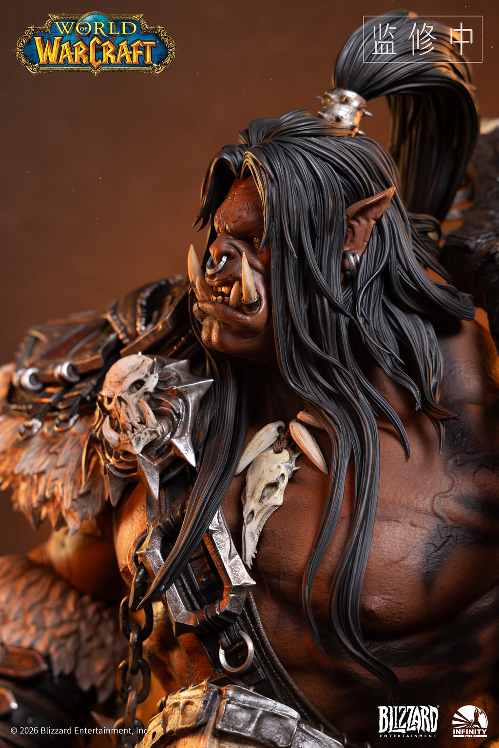 Early Bird Infinity Studio X Blizzard Entertainment <World of Warcraft> Grommash Hellscream 1/ 3 Bust