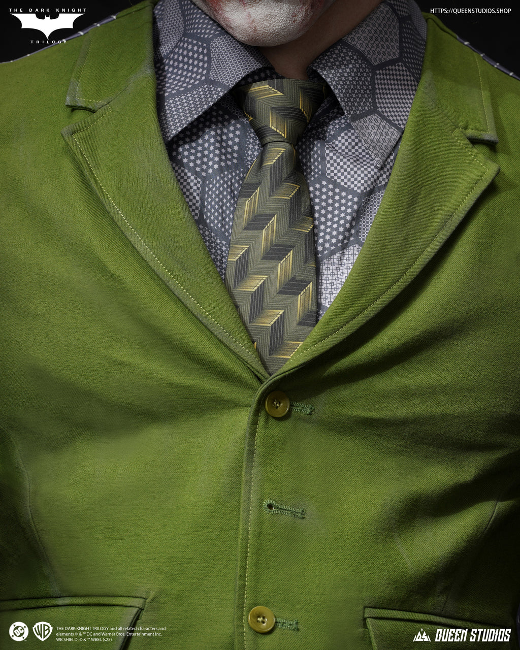 【Pre-order】Queen Studios The Joker (TDK) Life-size Bust