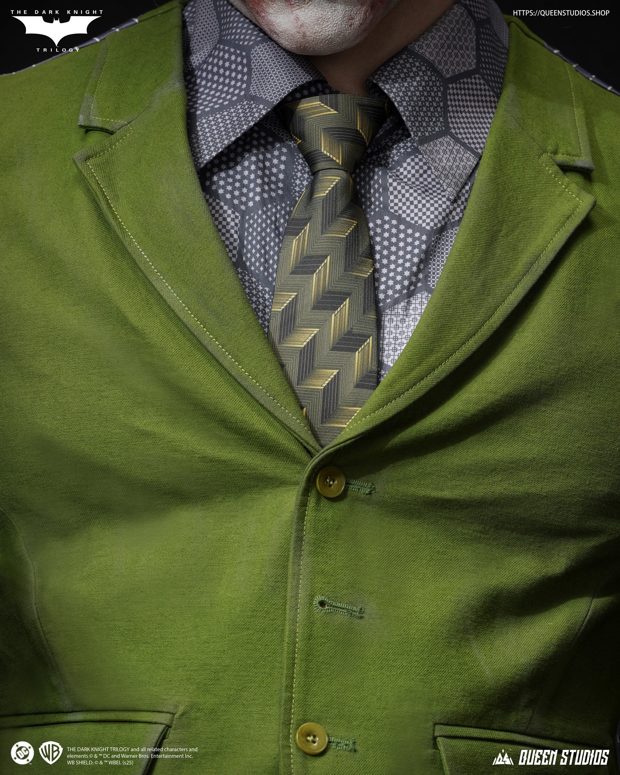 【Pre-order】Queen Studios The Joker (TDK) Life-size Bust