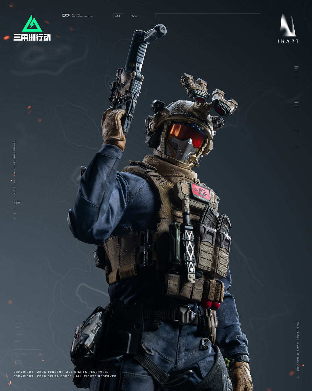 INART - Delta Force - Vyron 1/6 Collectible Figure