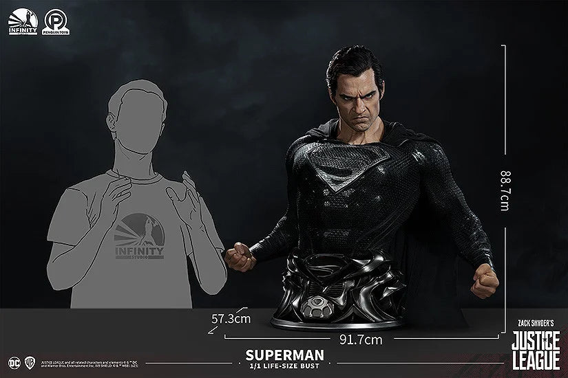 Infinity Studio×Penguin Toys “Zack Snyder’s Justice League” Superman Life Size Bust