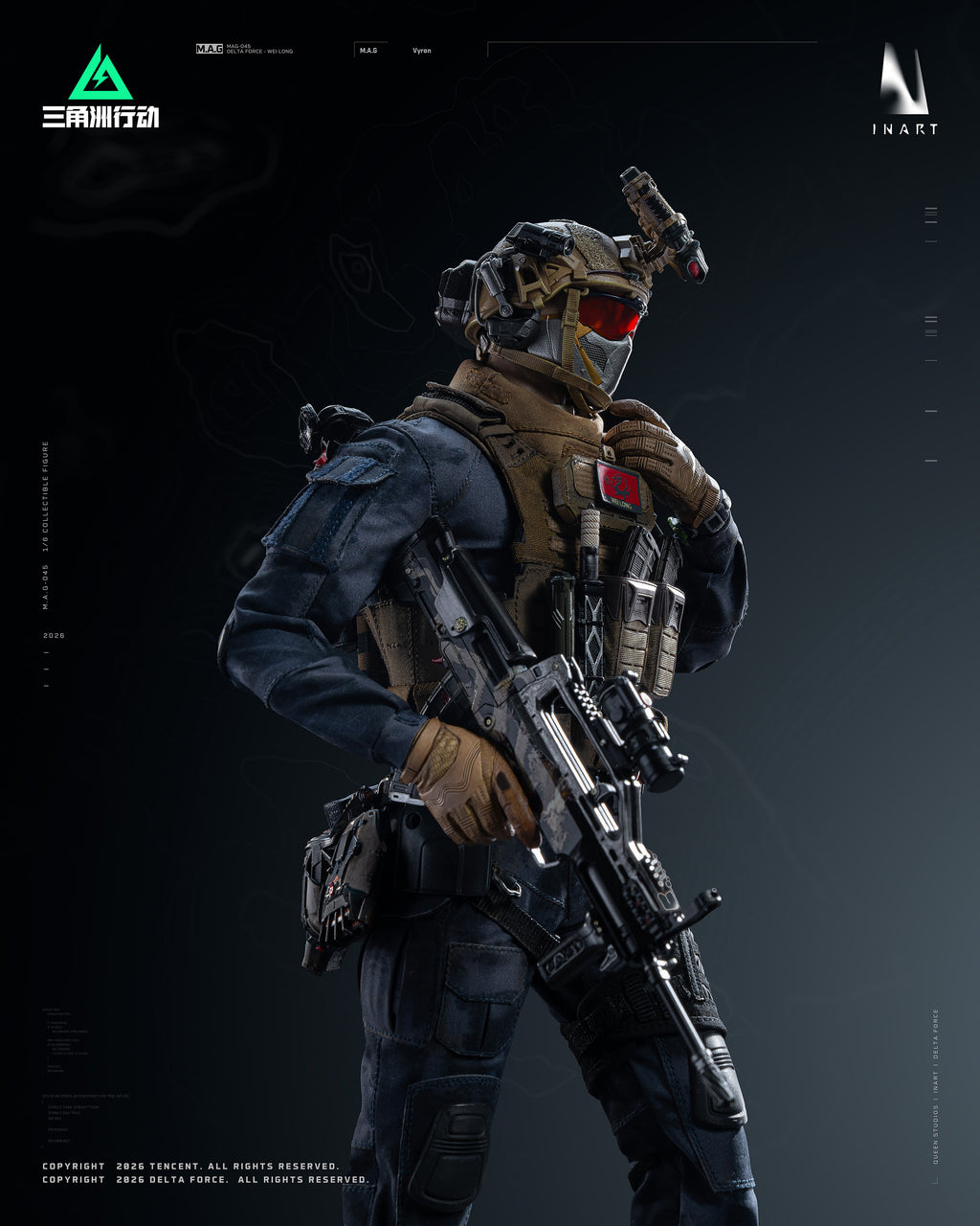 INART - Delta Force - Vyron 1/6 Collectible Figure