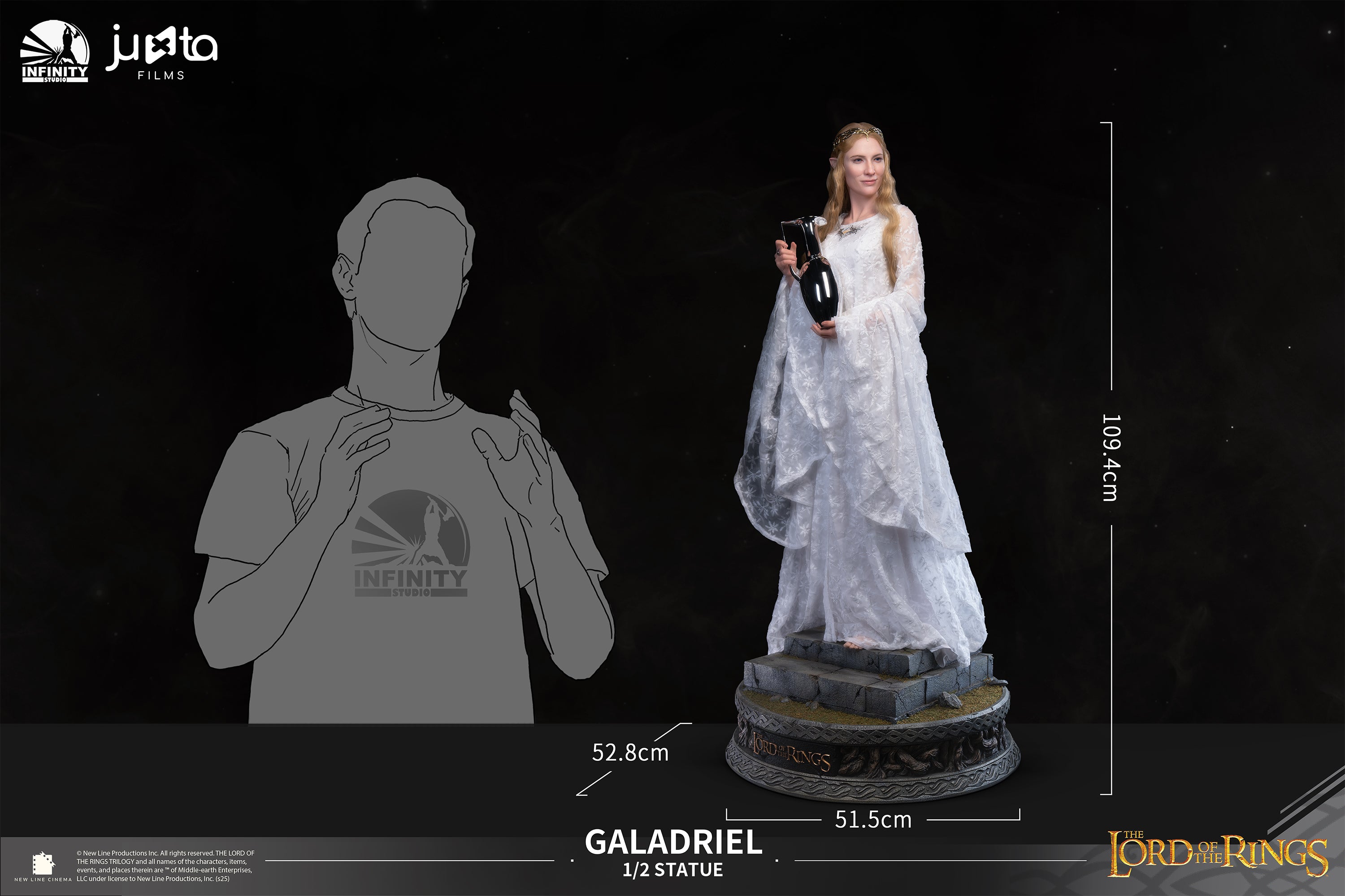 Early Bird Pre-Order Infinity Studio <The Lord of the Rings> Galadriel 1/ 2 Silicone Statue