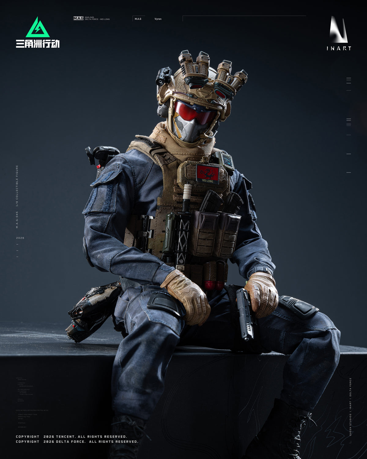 INART - Delta Force - Vyron 1/6 Collectible Figure