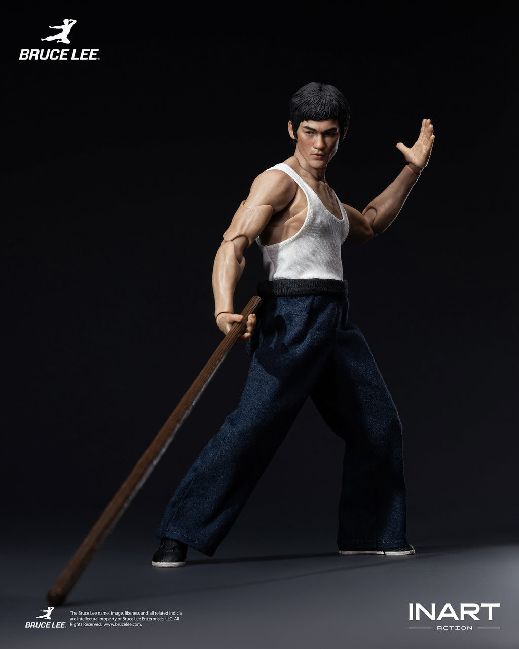INART Action - Bruce Lee (Kung Fu Outfit) 1/12 Action Figure