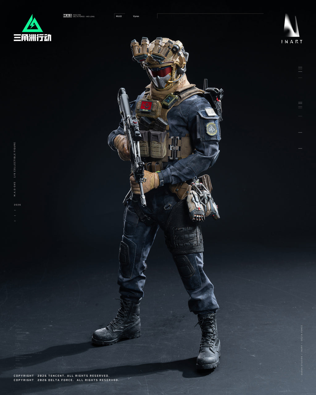 INART - Delta Force - Vyron 1/6 Collectible Figure