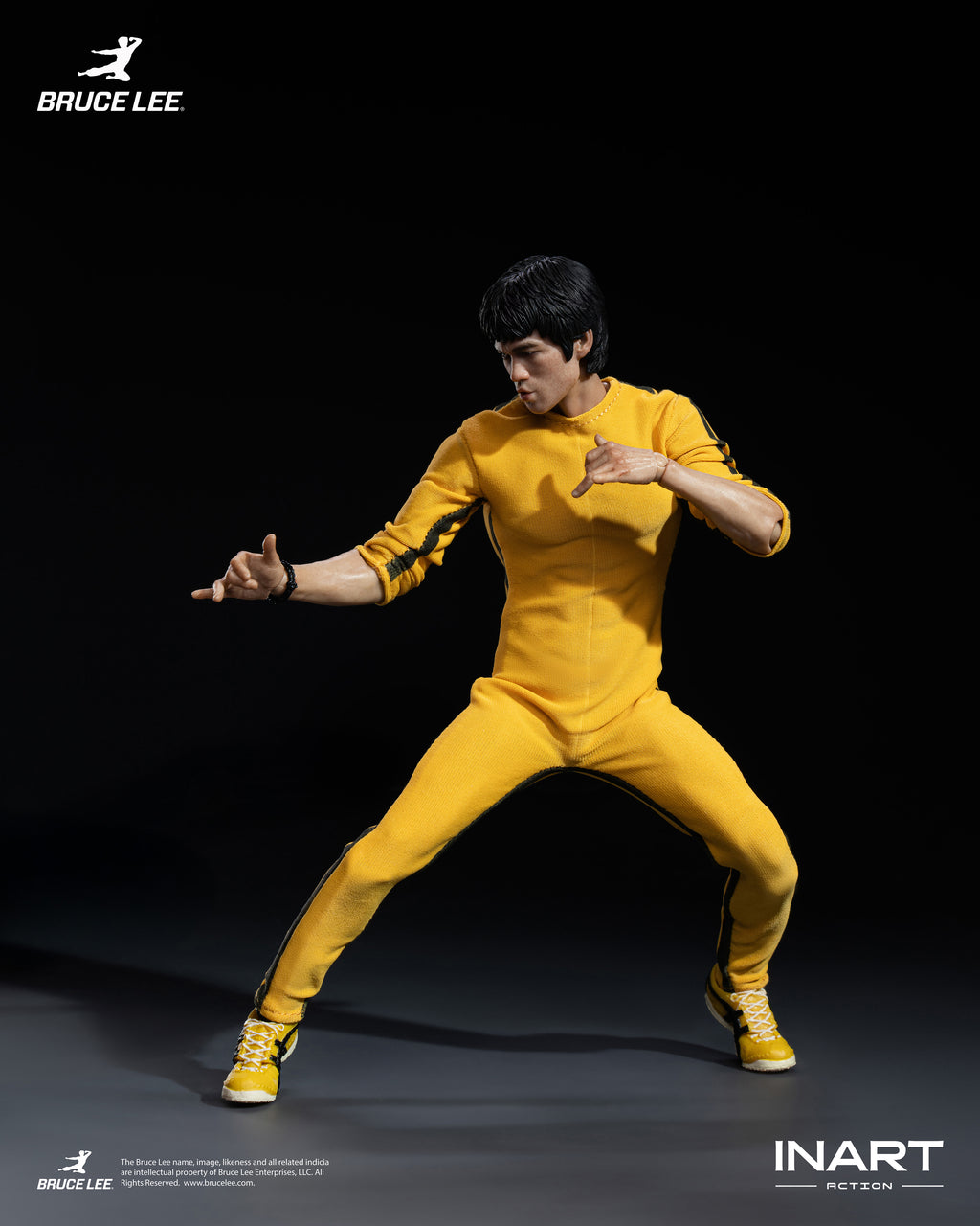 INART Action - Bruce Lee (Yellow Jumpsuit) 1/12 Action Figure