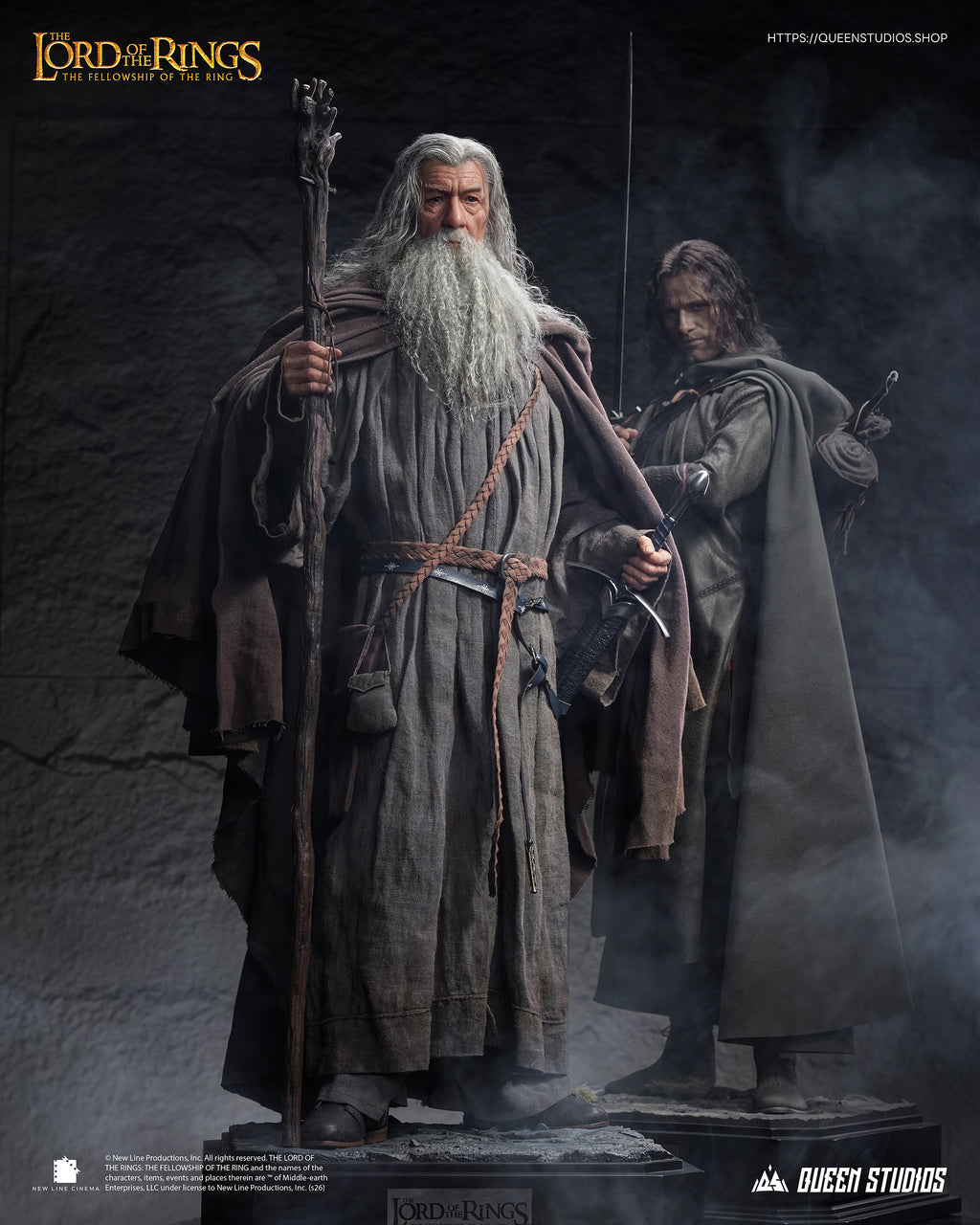 [Pre-Order Notification] Queen Studios – The Lord of the Rings: The Fellowship of the Ring Gandalf 1/3 Scale Statue