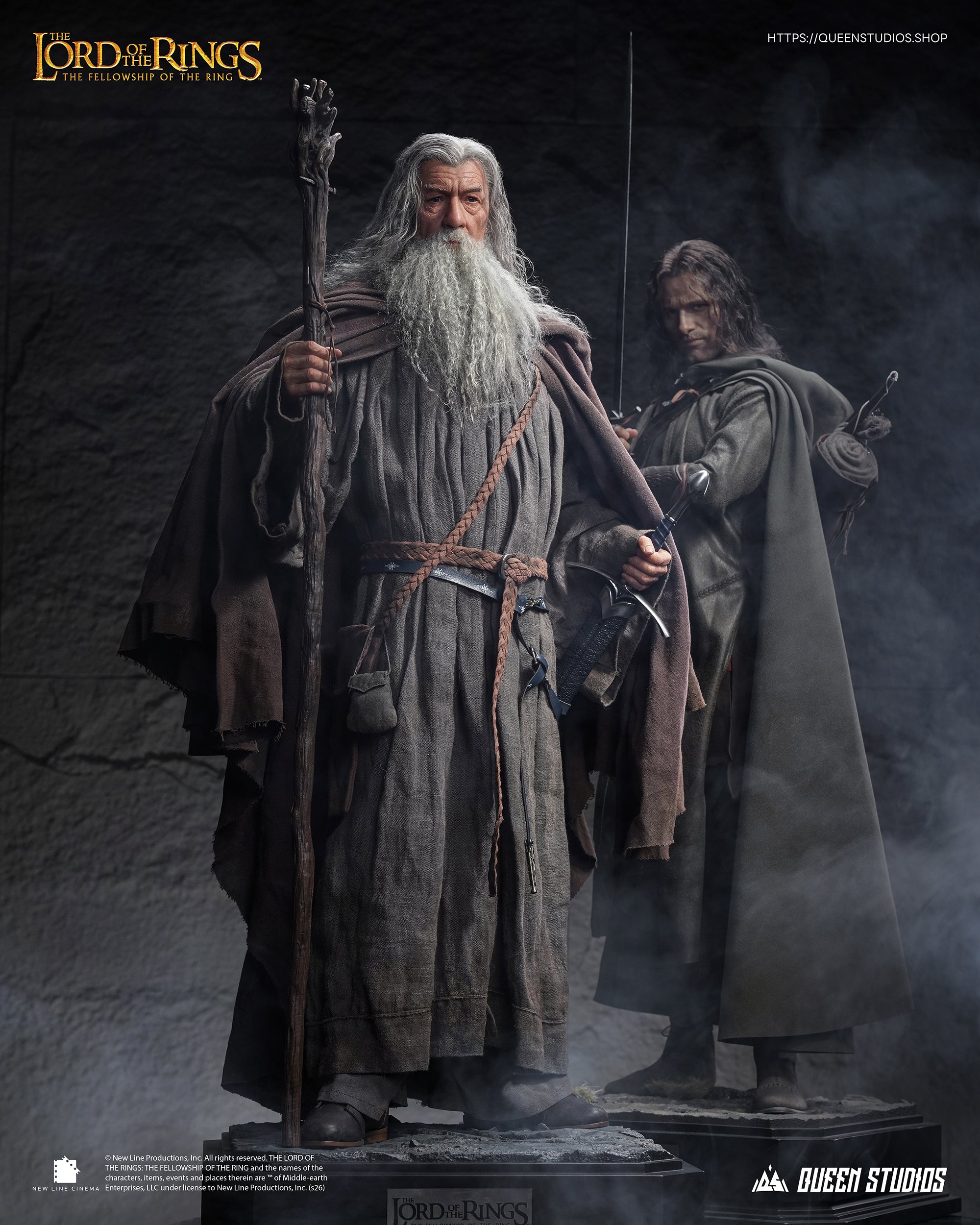[Pre-Order Notification] Queen Studios – The Lord of the Rings: The Fellowship of the Ring Gandalf 1/3 Scale Statue