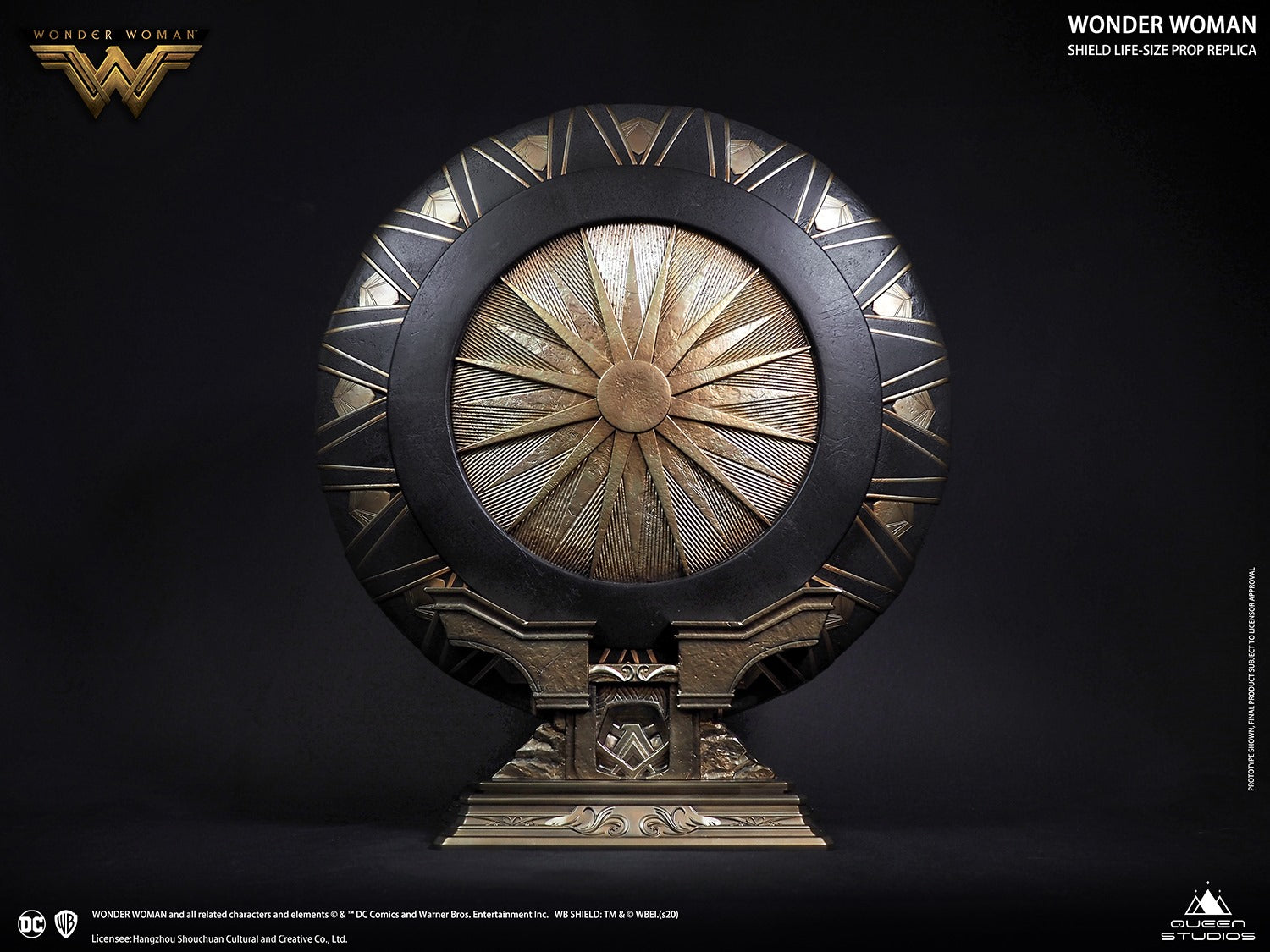 Queen Studios Wonder Woman Shield (Metal Edition)