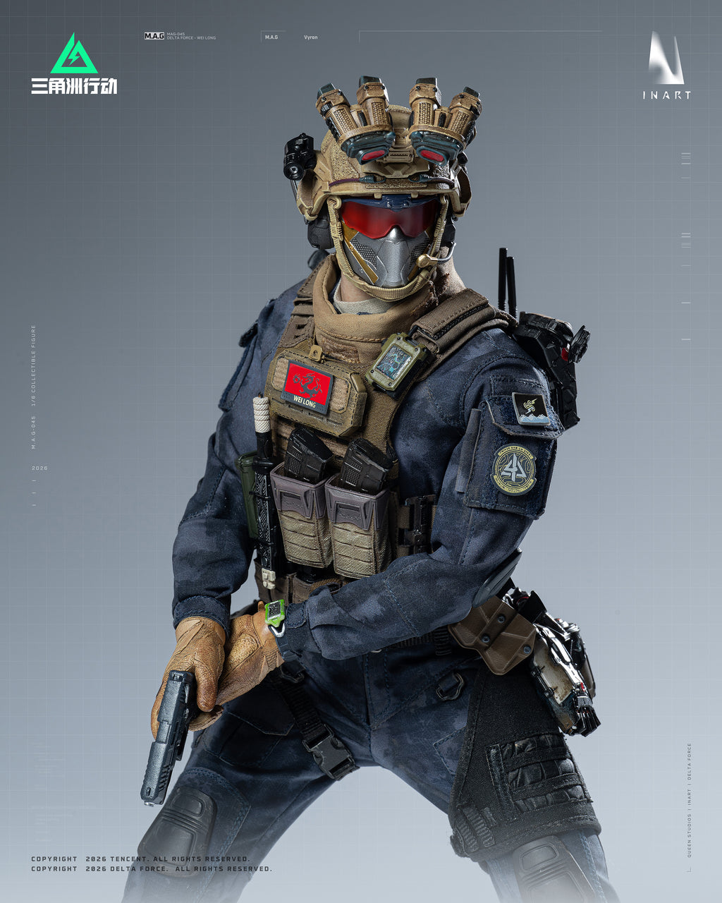 INART - Delta Force - Vyron 1/6 Collectible Figure