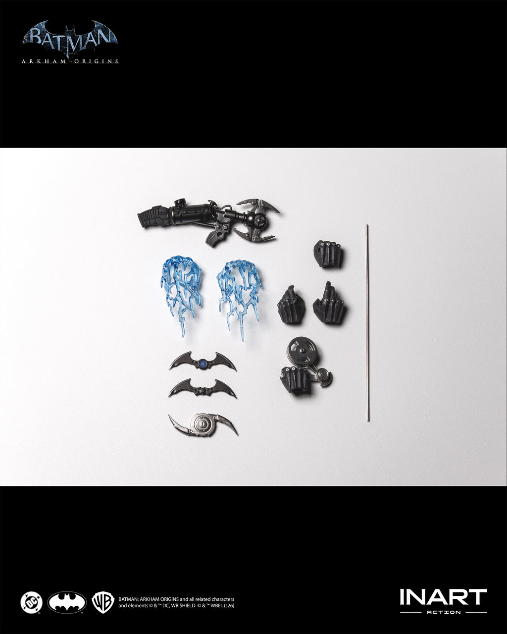INART Action – Batman: Arkham Origins –  Batman (Battle Damaged Version) 1/12 Action Figure