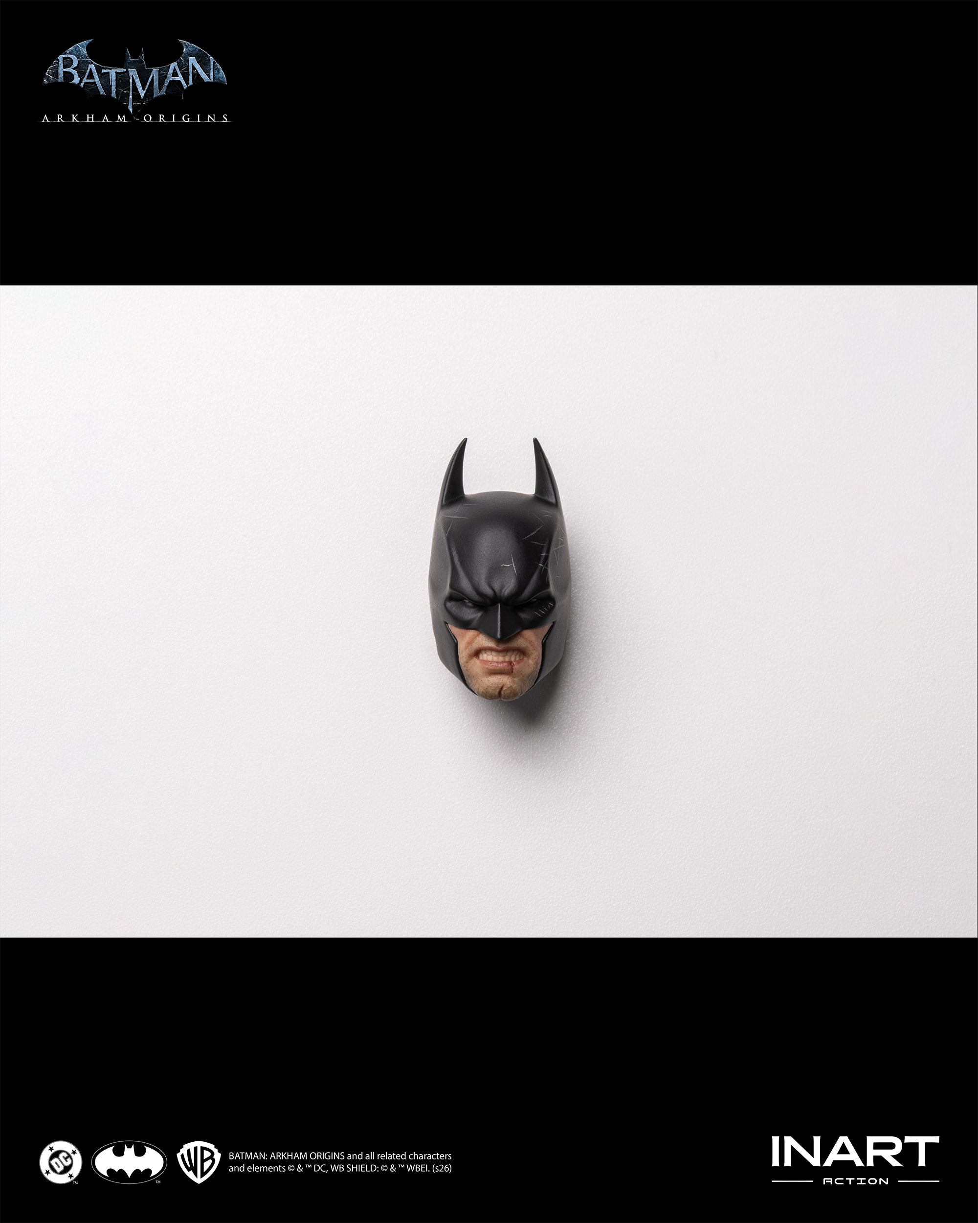 INART Action – Batman: Arkham Origins –  Batman (Battle Damaged Version) 1/12 Action Figure