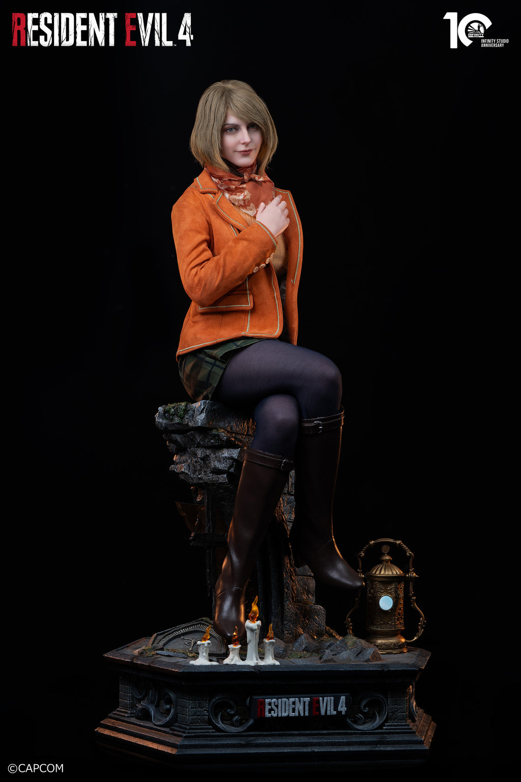 Early Bird Pre-Order Infinity Studio <Resident Evil 4 Remake> Ashley Graham 1/ 2 Silicone Statue