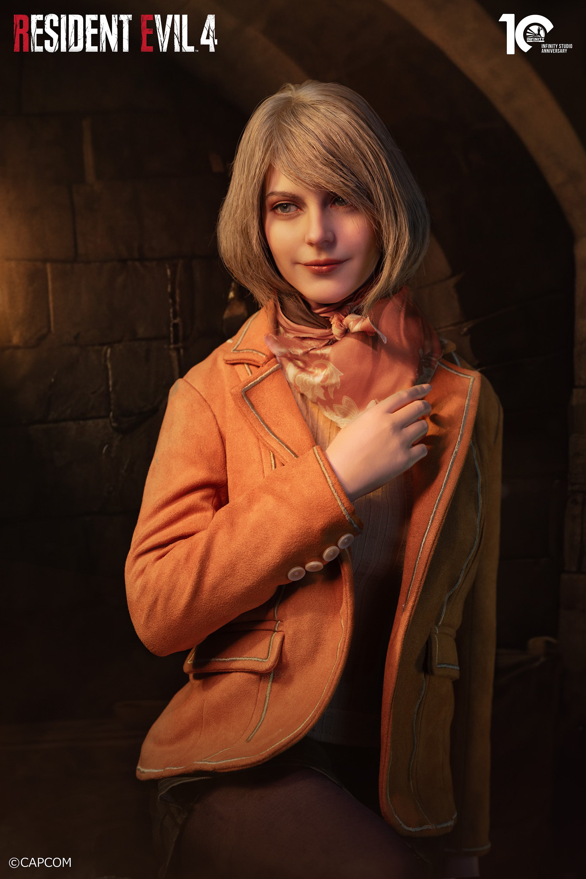 Early Bird Pre-Order Infinity Studio <Resident Evil 4 Remake> Ashley Graham 1/ 2 Silicone Statue