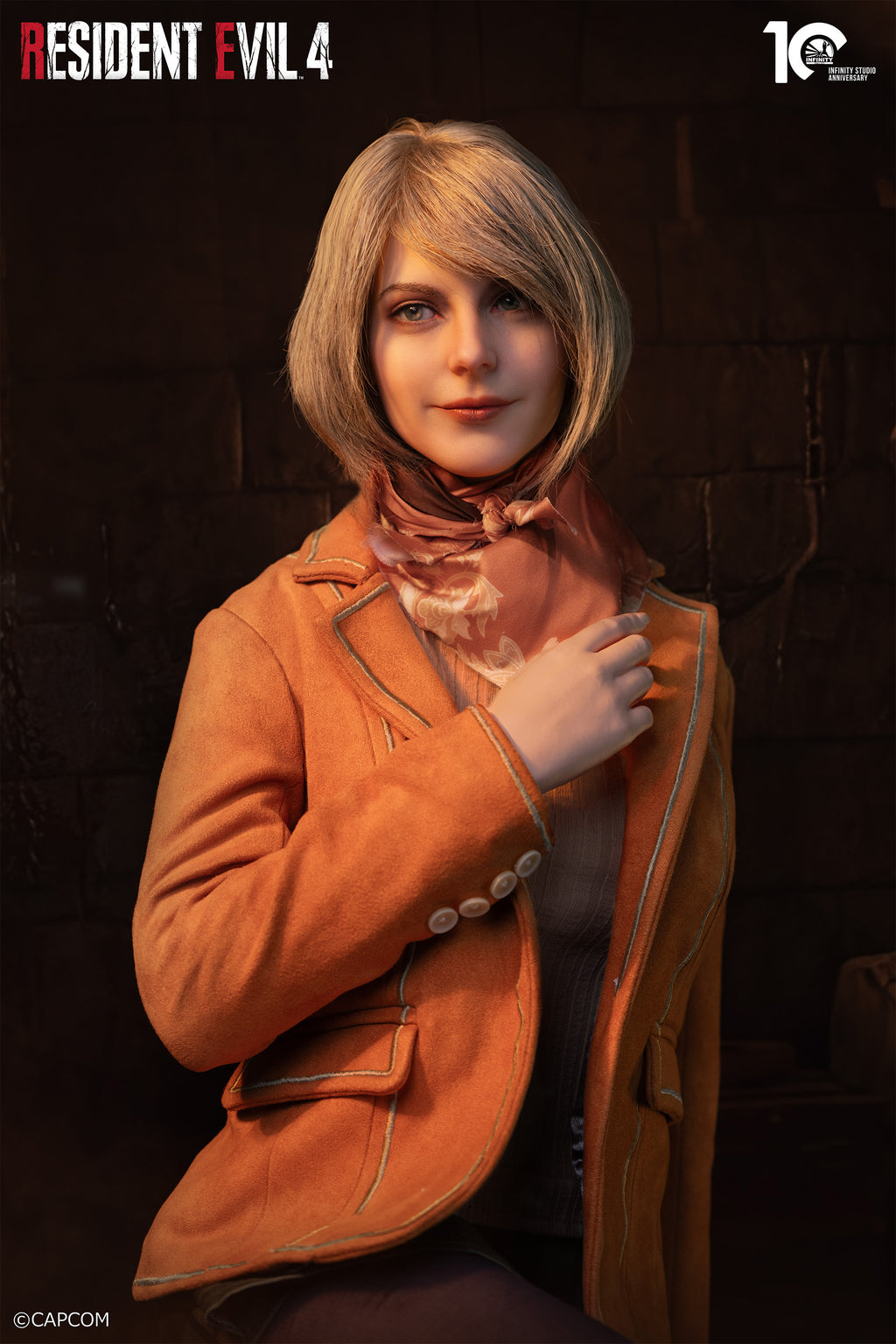 Early Bird Pre-Order Infinity Studio <Resident Evil 4 Remake> Ashley Graham 1/ 2 Silicone Statue