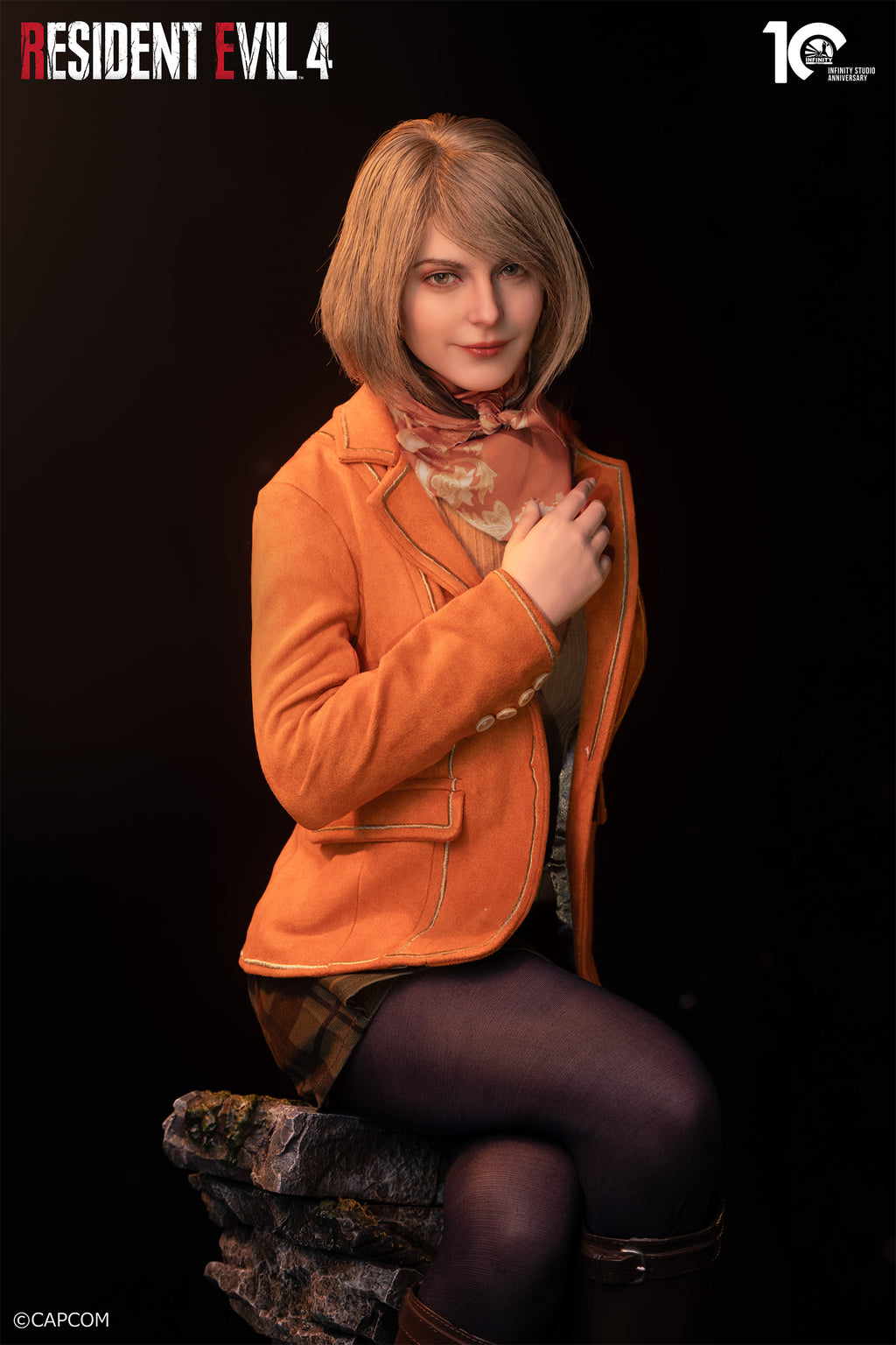 Early Bird Pre-Order Infinity Studio <Resident Evil 4 Remake> Ashley Graham 1/ 2 Silicone Statue