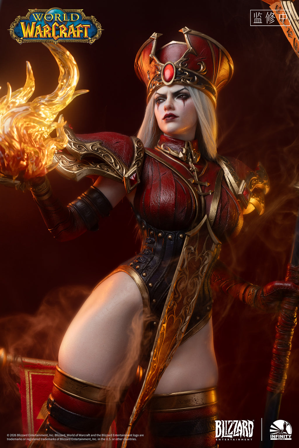 Early bird Pre-Order Infinity Studio X Blizzard Entertainment <World of Warcraft> Sally Whitemane 1/ 3 Silicone Statue