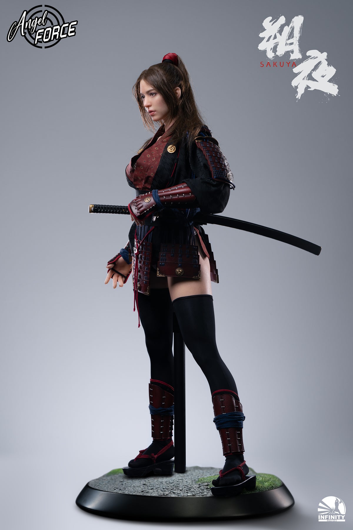 EARLY Bird Pre-Order Angel Force 1/ 3 Scale Full Silicone Action Figure - Sakuya Black Version