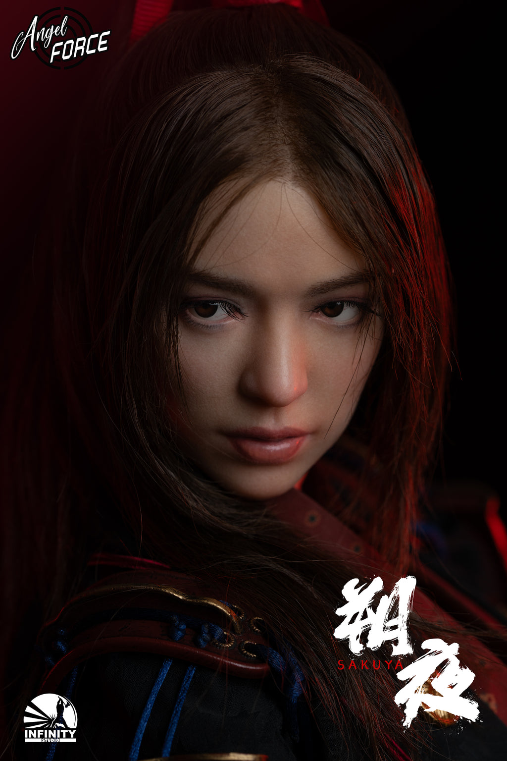 EARLY Bird Pre-Order Angel Force 1/ 3 Scale Full Silicone Action Figure - Sakuya Black Version